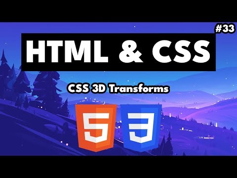 HTML & CSS: 3D Transforms