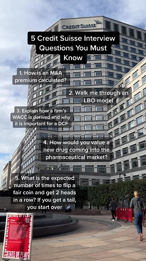 Essential Technical Interview Questions for Credit Suisse Applicants