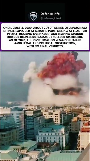 Beirut Port Explosion 2020 | Investigation Stalled in 2026 Update