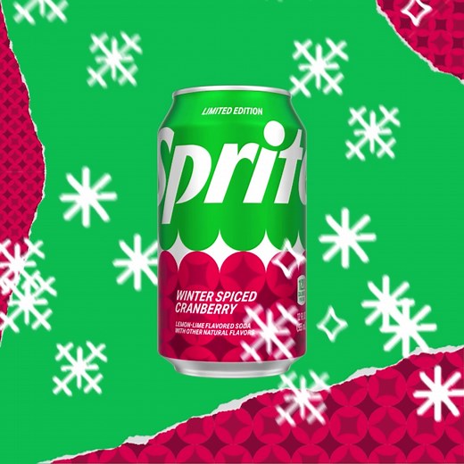 2.5K reactions · 235 shares | It’s not the holidays until the Sprite Winter Spiced Cranberry arrives. | Sprite | Facebook