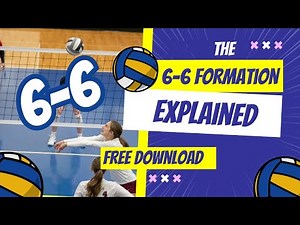 The Volleyball 6-6 Formation Explained