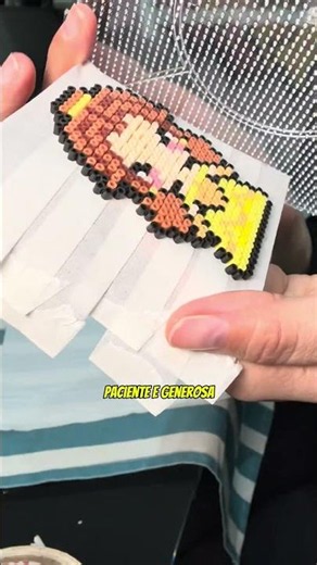 BELLE PRINCESS HAMA BEADS 😍 #pixelart