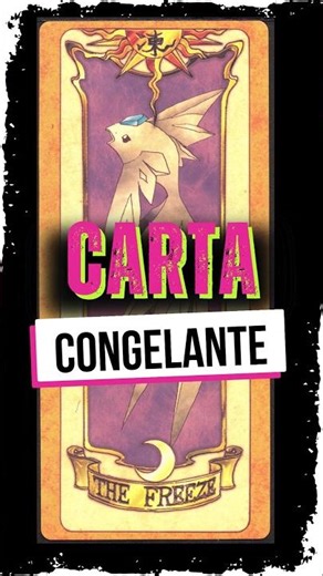 Carta Congelante - Sakura Cardcaptor