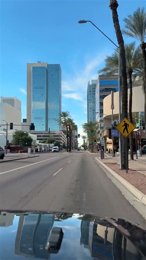 Driving through Phoenix Downtown🇺🇸#phoenix #arizona #usa#america #roadtrip #new #travel #christmas
