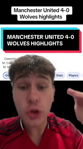 Manchester United vs Wolves 4-0 Highlights