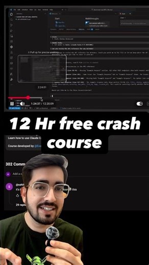 Learn claude in 12 hours #claude #ai #coding