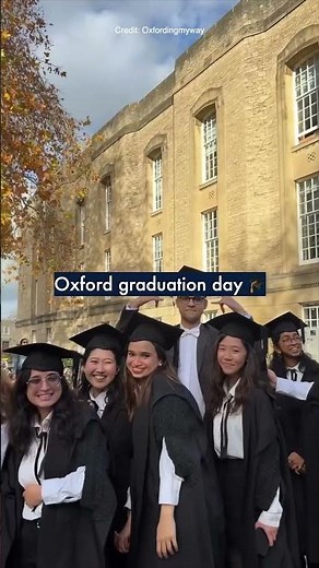 Oxford graduation day 🎓 #OxfordUniversity