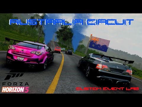 Australia Circuit - CUSTOM EVENT LAB - TAMAORANGE - Forza Horizon 5!