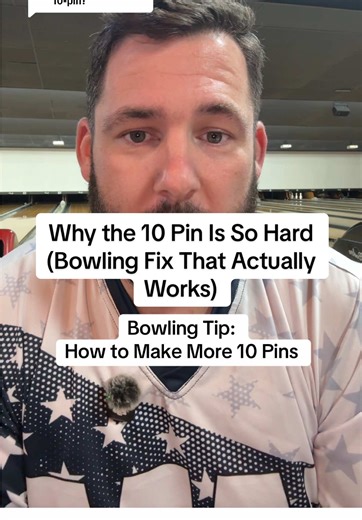 Replying to @🐝 Maya Da B 🐝 The 10 pin is one of the most missed shots in bowling, and it’s usually not because you “can’t shoot it.” Small adjustments in line, angles, and comfort matter way more than forcing revs or speed. If you’re struggling with your bowling 10 pin, this is your reminder: 👉 make the game work for you, not against you. Drop a 🎳 if you miss more 10 pins than you want to admit, or comment “10” and I’ll break down another bowling fix. #bowling #bowlingtips #bowlingcoach #bow