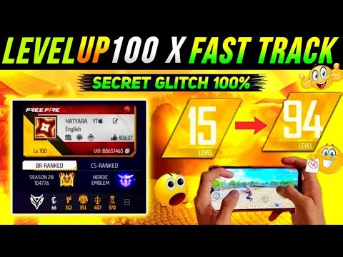 Free Fire 100X Fast Level Up Trick | How To Increase Your Level Very Fast | Free Fire Level Up Trick