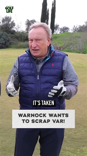 Neil Warnock wants to SCRAP VAR?! 🤯 #golflife #golf #football #PremierLeague #var | Tubes & Ange Golf Life