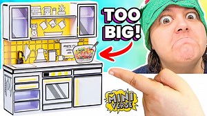 238K views · 8K reactions | We're unboxing the viral DIY resin mystery boxes known as make it mini foods. Honestly this Tiny Kitchen is too big  | Nerdecrafter | Facebook