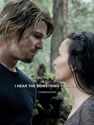 That girl taught Oliver how to use arrow.