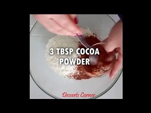 Chocolate Crazy Cake - No Eggs, No Milk, No Butter - Easy Cake Recipe