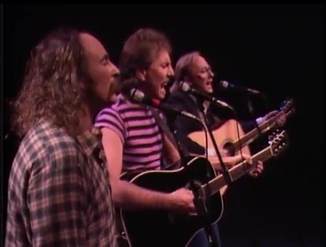 499K views · 10K reactions | Wasted On The Way - Crosby, Stills And Nash | Top Hat Crew's "Live Music Archives" | Facebook