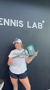 Find the perfect racquet 👌 Get fitted like a pro with Tennis Lab and their AI Recommender. Head to tennislab.com.au to find out more! | Tennis Australia