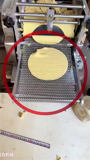 General grain cake crust forming machine,Corn tortilla forming machine.#restaurant #cookware #machinery #cake #johnnycake