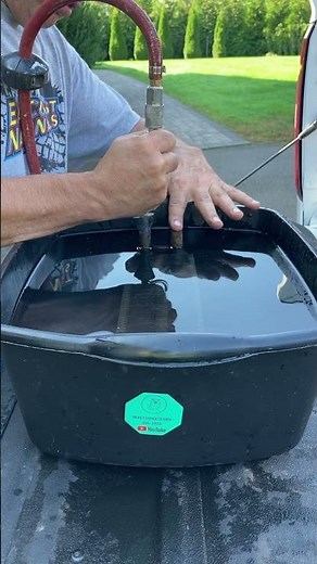 GMC Heater Core Leak Test