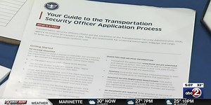 Job opportunities with the TSA are opening up