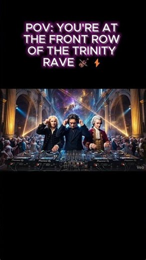 POV: You're at the front row of the TRINITY RAVE 🎻⚡