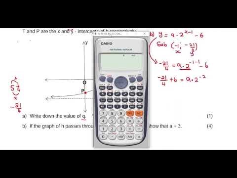 Exponential Functions Past Paper Questions | Grade 11 Maths