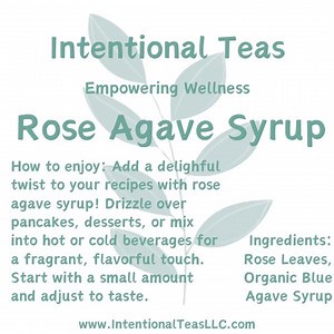 Rose Agave Syrup – A Delicate, Floral Sweetener Infused With the Essence of Rose, Perfect for Teas, Desserts, and Adding a Touch of Elegance - Etsy UK