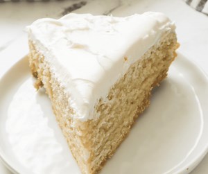 Air Fryer Vanilla Cake