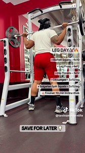 🔥 Gym Leg Day Routine 🔥 Build strength & shape with these moves: 🏋🏾‍♂️ Barbell Squats – 4x10 🦵 Leg Press – 4x12 🍑 Hip Thrusts – 3x12 💪 DB Lunges – 3x10/leg 🦵 Bulgarian Split Squats – 3x10/leg 🔥 Finisher: 10-min Incline Treadmill 💬 Comment ‘GYM LEGS’ if you want my full gym leg day plan! 💪🍑 #personaltrainer #onlinecoach #legdayworkout #fyp #buttworkouts
