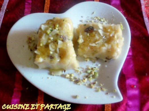 Recette de halwa (gâteau de semoule indien)