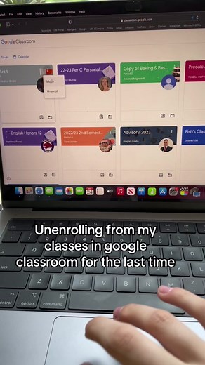 Ive used google classroom for the past 7 years and this is the last time ill use it #2023 #classof2023 #teachers #graduation