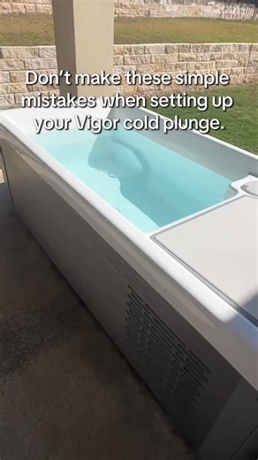 48 reactions · 13 shares | Setting up your Vigor cold plunge? Here’s how to avoid condensation buildup and keep every plunge perfectly fresh. ❄️ https://www.hotspring.com/shop/cold-plunge/vigor #HotSpringSpas #ColdPlunge | Hot Spring Spas | Facebook