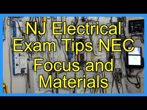 NJ Electrical Exam Tips NEC Focus and Materials