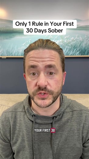 Your first 30 days sober only have one rule. Don’t drink alcohol. Eat the candy, have the dessert, skip the gym, cancel the plans, and rest if you need to. Early sobriety isn’t about perfection, it’s about protecting the one thing that matters. If you want help getting through your first 30 days and keeping it simple, I work one on one with people through Sober Dad Coaching. The link to set up your sobriety blueprint is in my bio. #sobriety #alcoholfree #recovery #soberlife #sobercoach