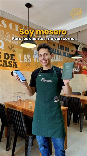 Nuestro personal está capacitado para atenderte en lo que necesites🫡. #ohlucciana #pastas #pizzas #sanluis #humor