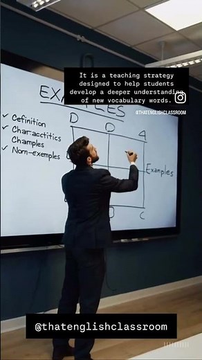 Frayer’s model - A useful way to plan your lessons effectively. #frayer’smodel #teachingstrategy