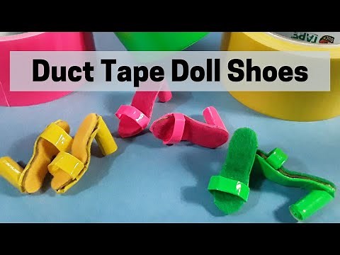How to Make Doll Shoes | DIY Miniature Shoes | Over 1,000,000 Views!