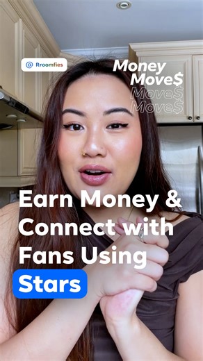 Facebook for Creators on Instagram: "Are you using Stars to earn money on Facebook? 💙 @rroomfies drops everything you need to know so you can start earning."