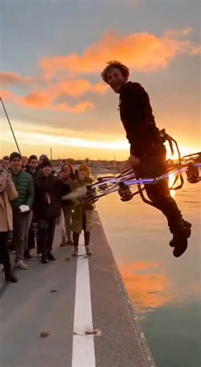 Human Drone First Flight! "I'm FREE!" 🤯