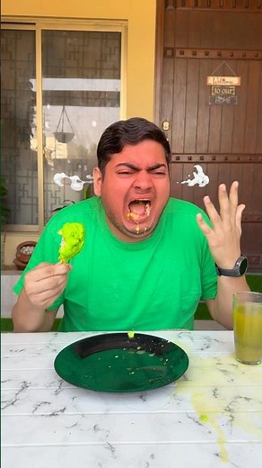 Pick a Color? 🥵 (One Color Food Challenge!) #shorts