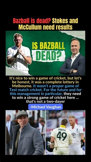 Baseball is dead? Stokes and McCallum need results.