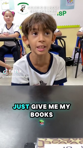 Just come on time for class! #kids #newhorizons #partofisp #funtimes #schooltime #fyp