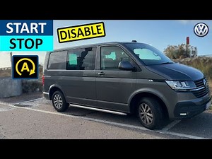 VW T6.1 How to disable Start Stop system on VW T6.1