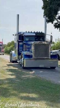 Epic Big Rigs Passing by at the Truck Show 🚛💫 #bigrig #truckshow2025