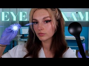 ASMR Detailed Eye Exam | Medical ASMR