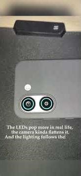 This POCO X8 Pro back LED / back light Feature Works With Music, Camera & More 🤯 #pocox8pro #poco