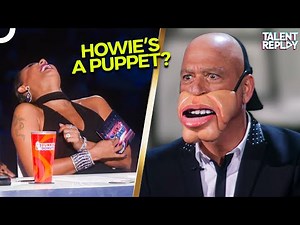 He Actually Turned Howie Mandel Into A Human Puppet! | America's Got Talent