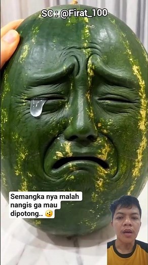 Semangka nya nangis ga mau dipotong ‼️ Firat_100