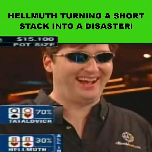 HELLMUTH TURNING A SHORT STACK INTO A DISASTER! | Arniiii