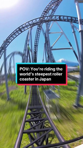 Takabisha: The World's Steepest Roller Coaster in Japan