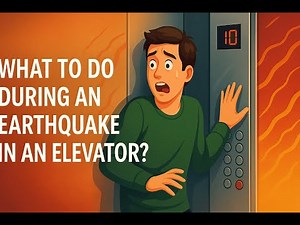 What to Do If You're in an Elevator During an Earthquake?